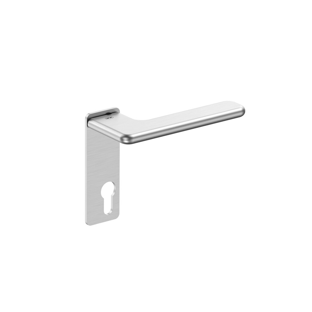 Puxador de porta com placa IN.00.532.PR.PZ.