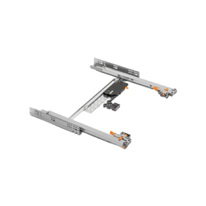 Corrediça "2in1"com amortecedor e Push