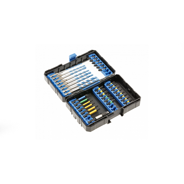 Kit de brocas de impacto com brocas multiusos 35 unid  HT1S801